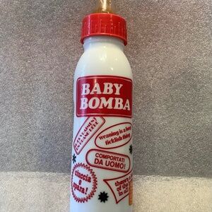 Vintage Baby Bomba Liquor Bottle Shaped Like Baby Bottle Novelty Bar Collectible